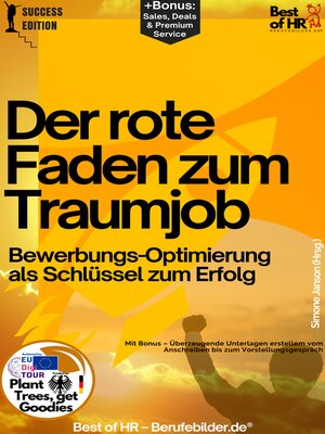 cover image of Der rote Faden zum Traumjob – Bewerbungs-Optimierung als Schlüssel zum Erfolg